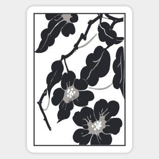 Black Flower | Seneh Design Co. Sticker